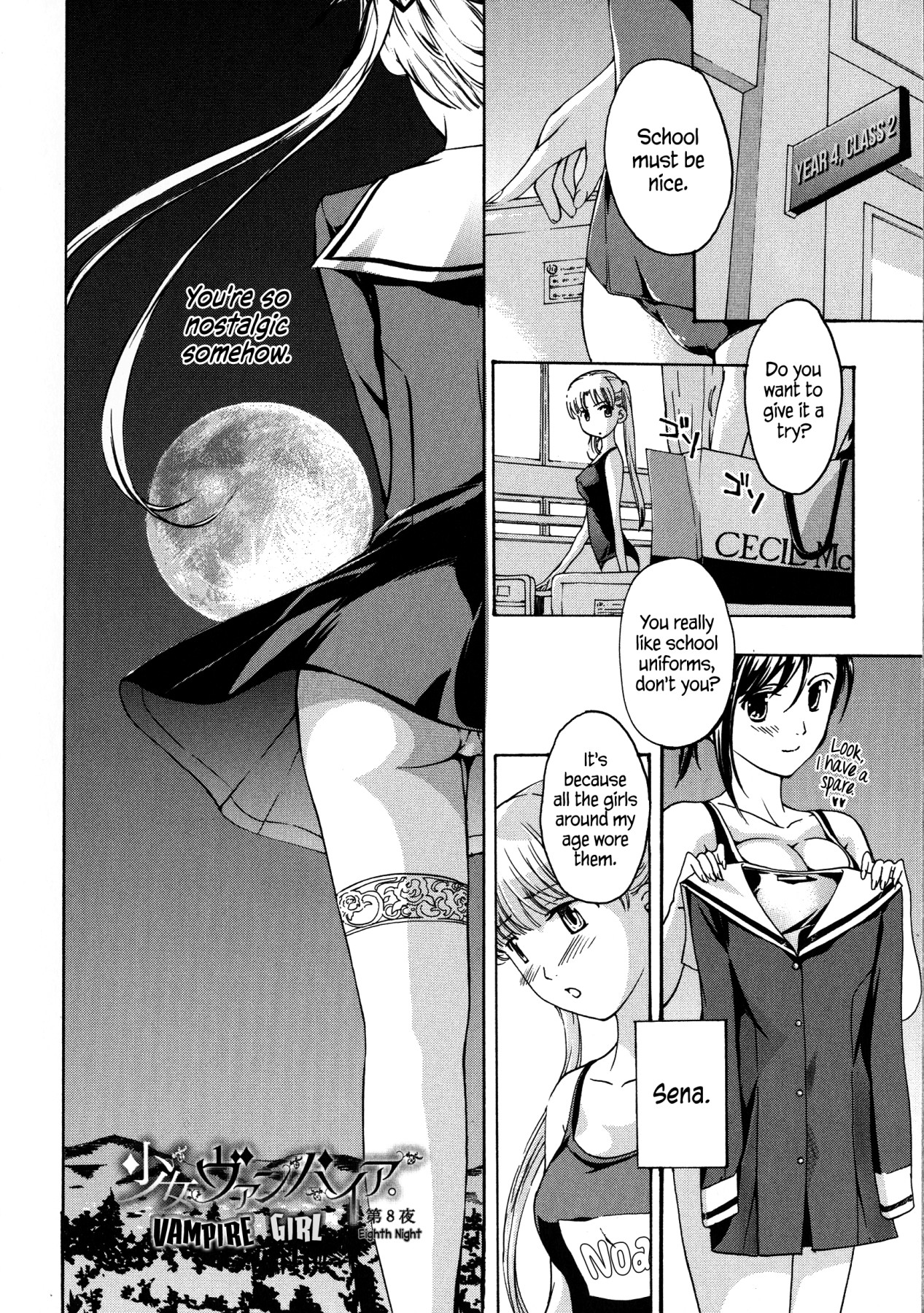 Hentai Manga Comic-Vampire Girl Black Lily-Read-168